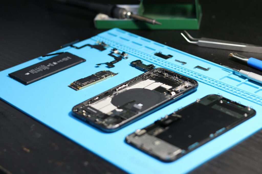 repairing a phone